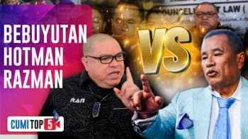 5 Pertikaian Panas Homan Paris Vs Razman Nasution | Cumi Top V