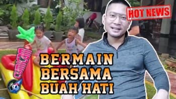 Pulang ke Rumah, Detri Warmanto Habiskan Waktu Bermain Bersama Buah Hati